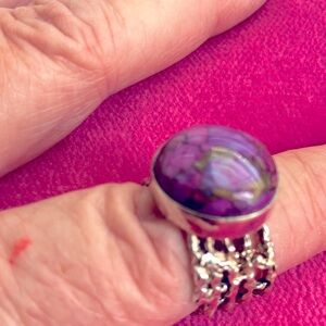 Turquoise and Silver Ring